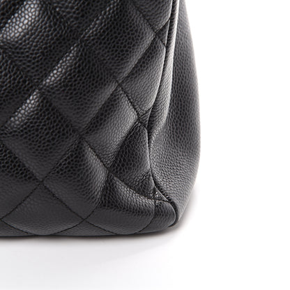 Chanel Caviar Quilted Grand Shopping Tote GST Black 12 of 13