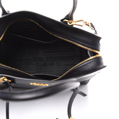 Prada Saffiano City Calfskin Medium Esplanade Tote Black 4 of 8
