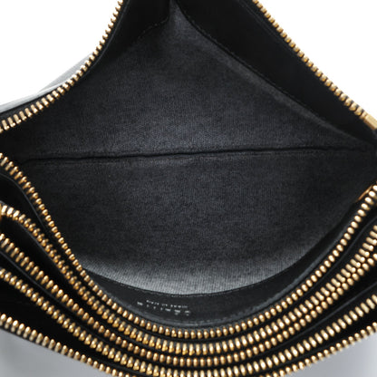 Celine Lambskin Small Trio Crossbody Bag Black 6 of 7