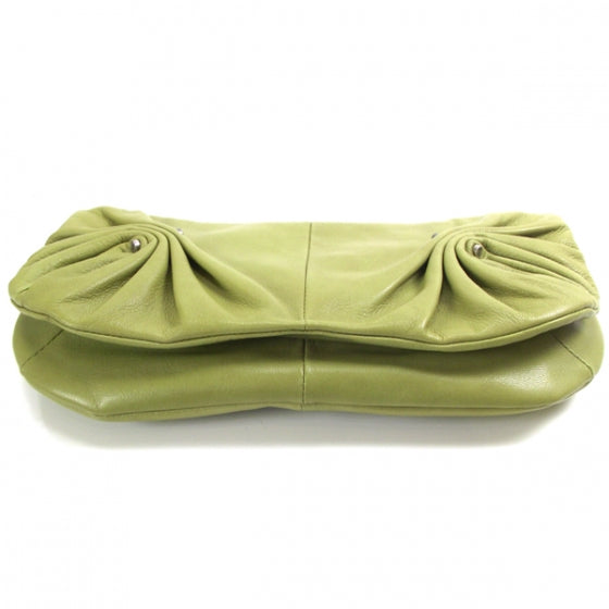 Chevre Mamounia Convertible Clutch Green