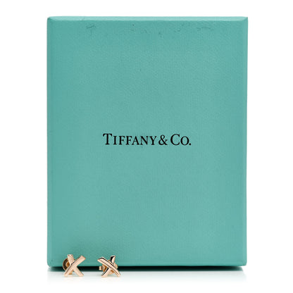 Tiffany 18K Rose Gold Small Paloma's Graffiti X Earrings 6 of 6