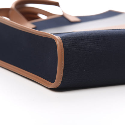 Hermes Toile Swift Record Bag 78 Bleu Marine 10 of 11