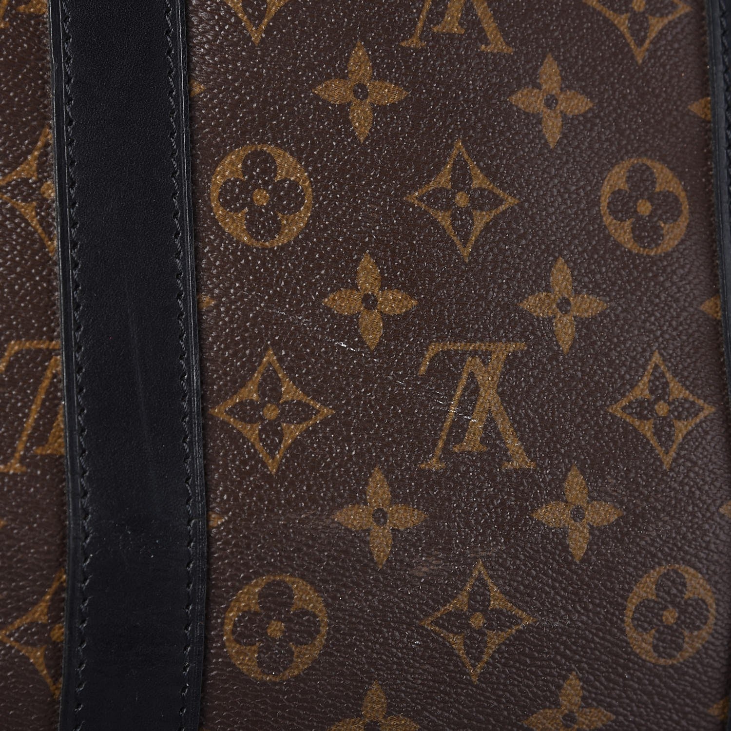 Louis Vuitton Monogram Macassar Keepall Bandouliere 55 11 of 12