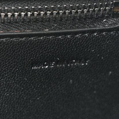 Valentino Garavani Crinkled Calfskin Vlogo Locker Shoulder Bag Black 7 of 12