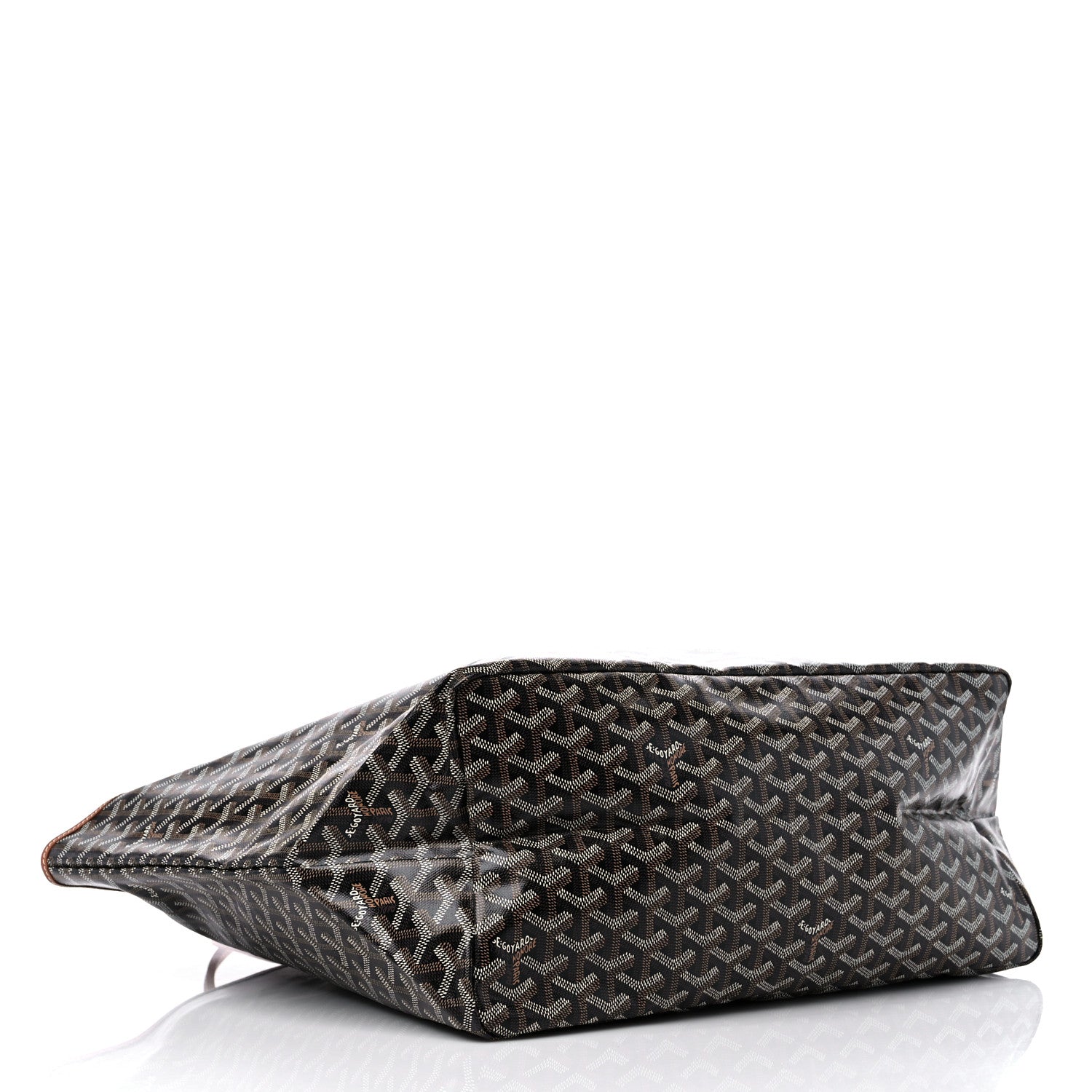 Goyard Goyardine Saint Louis GM Black Gold 5 of 10