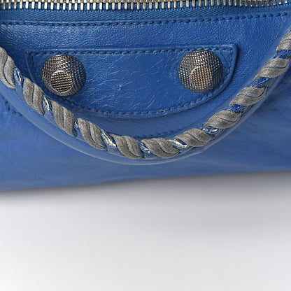 Balenciaga Agneau Giant 21 Silver Hardware City French Bleu 20 of 22