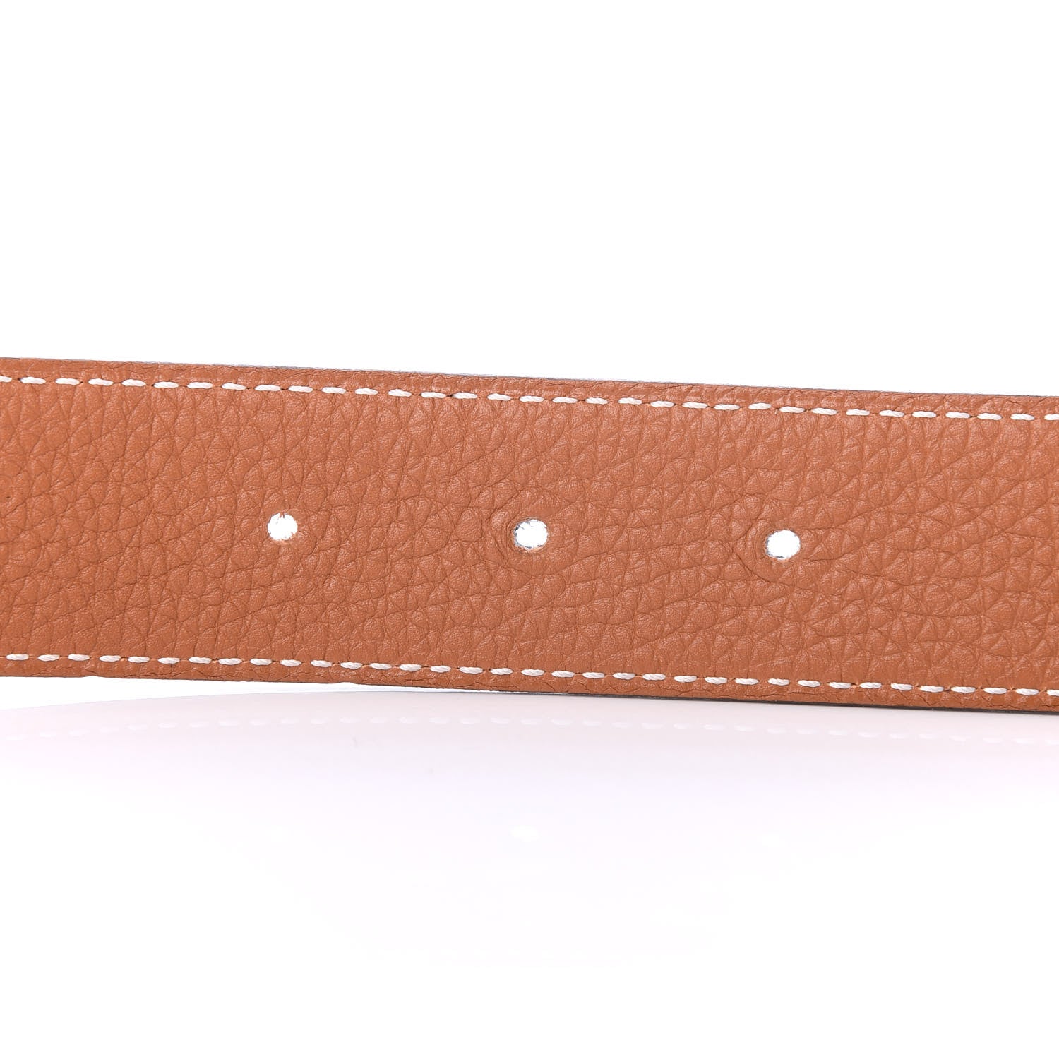 Hermes Box Togo 32mm H Belt 85 Black Gold 4 of 6