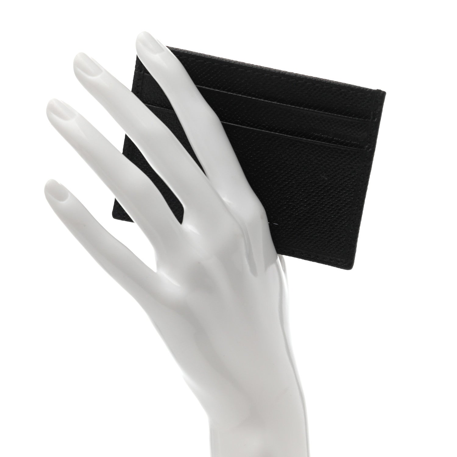 Burberry Grainy Calfskin Card Case Black 2 of 7