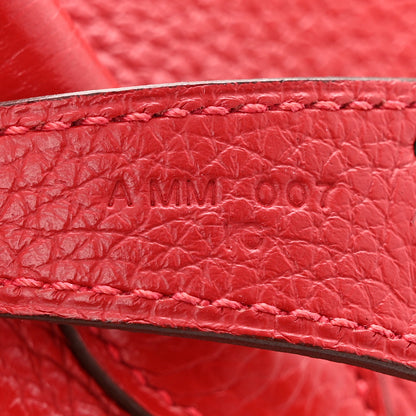 Hermes Taurillon Clemence Lindy 26 Rouge Casaque 7 of 10