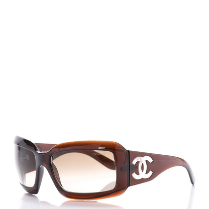 Chanel Mother of Pearl Sunglasses 5076-H Brown 1 of 8