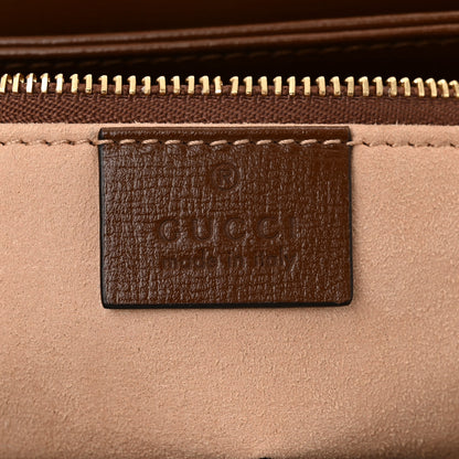 Gucci GG Supreme Monogram Horsebit 1955 Shoulder Bag Beige Brown Sugar 6 of 10