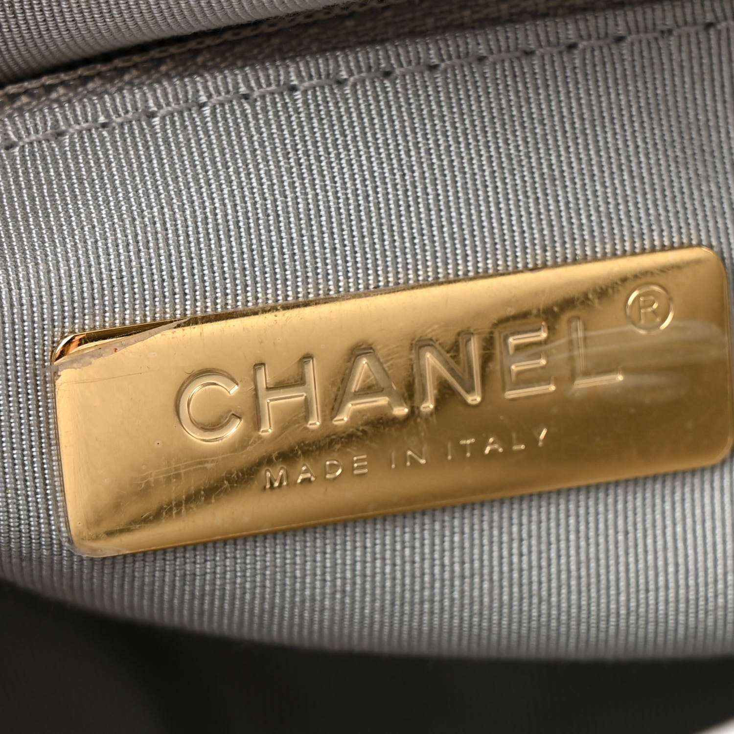 Chanel Metallic Lambskin Quilted Medium Chanel 19 Flap Silver 6 of 11