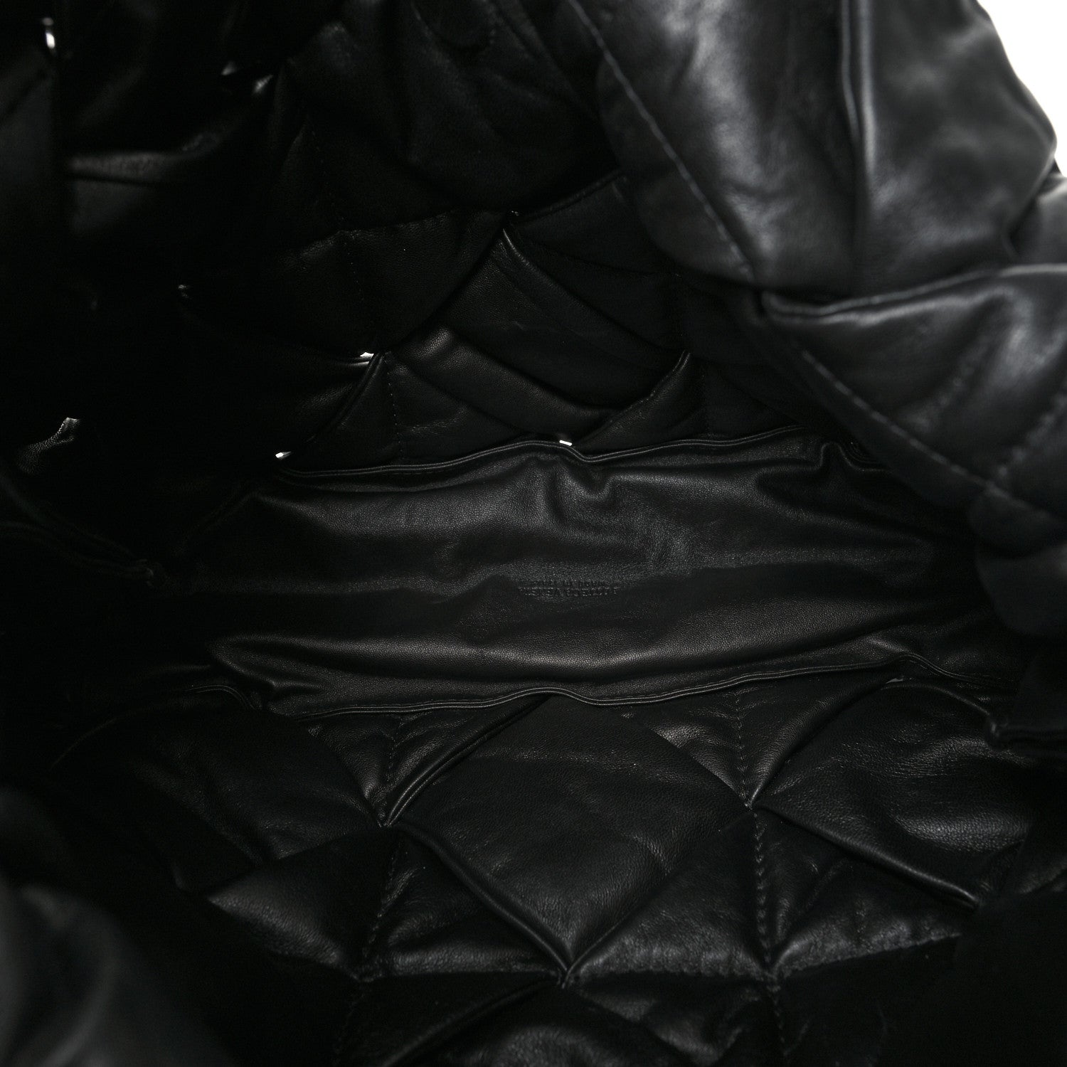 Bottega Veneta Nappa Intrecciato Maxi Padded Lock Large Shoulder Bag Black 5 of 9