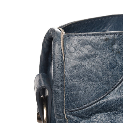 Balenciaga Chevre Classic Hardware City Bleu Jean 9 of 14