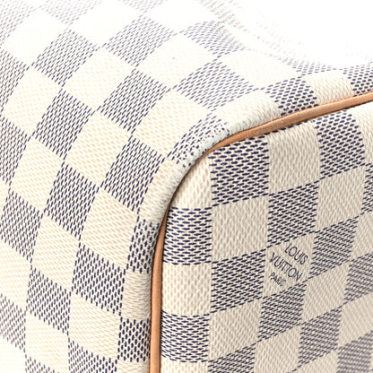 Louis Vuitton Damier Azur Keepall Bandouliere 55 9 of 11