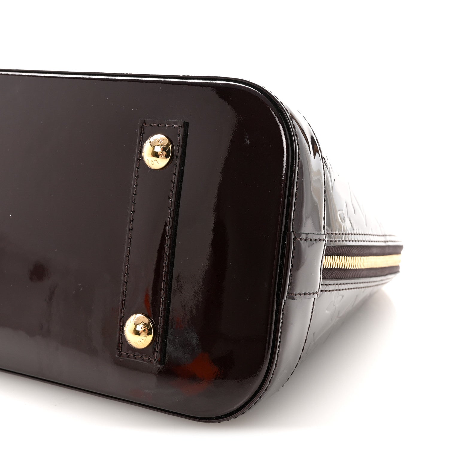 Louis Vuitton Vernis Alma PM Amarante 9 of 10