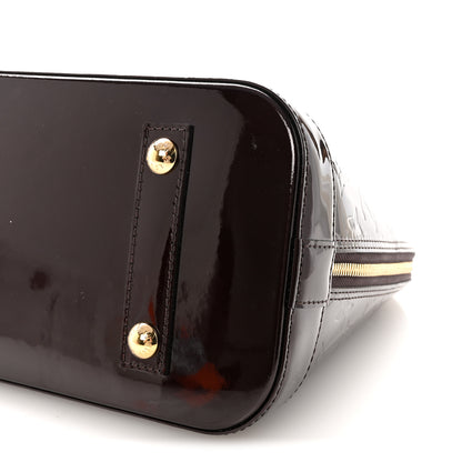 Louis Vuitton Vernis Alma PM Amarante 9 of 10