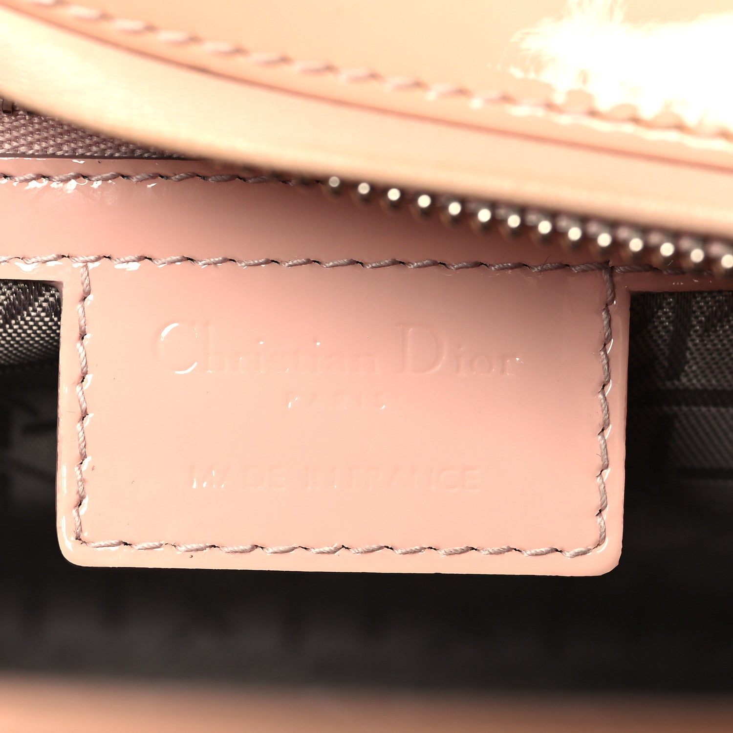 Christian Dior Patent Cannage Medium Lady Dior Rose Clair 6 of 10