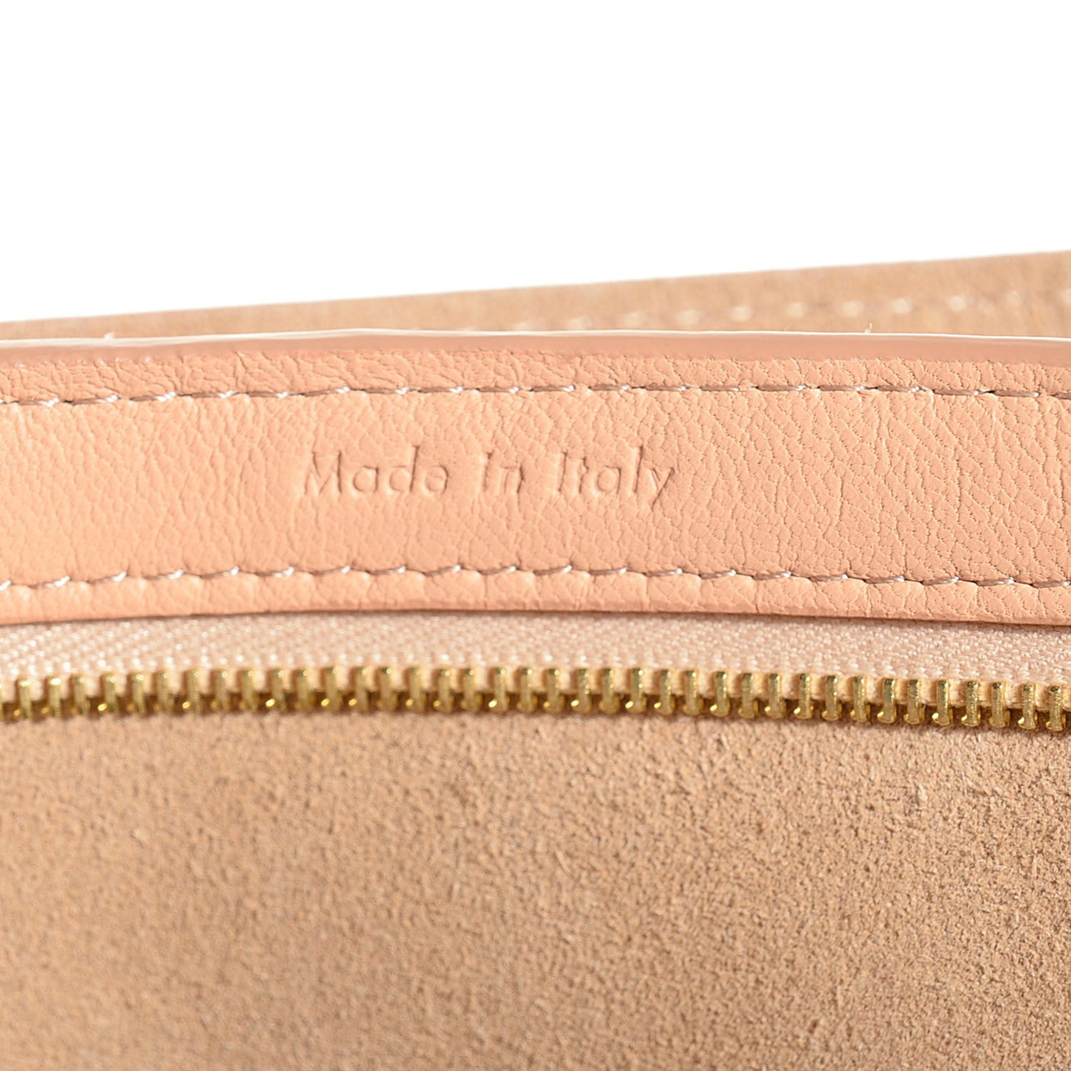 Celine Lambskin Knotted Clutch Flesh 8 of 8