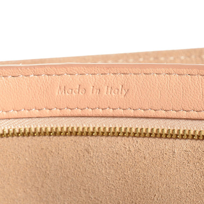 Celine Lambskin Knotted Clutch Flesh 8 of 8