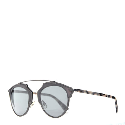 Christian Dior Metal Lambskin So Real Sunglasses Tortoise 1 of 8