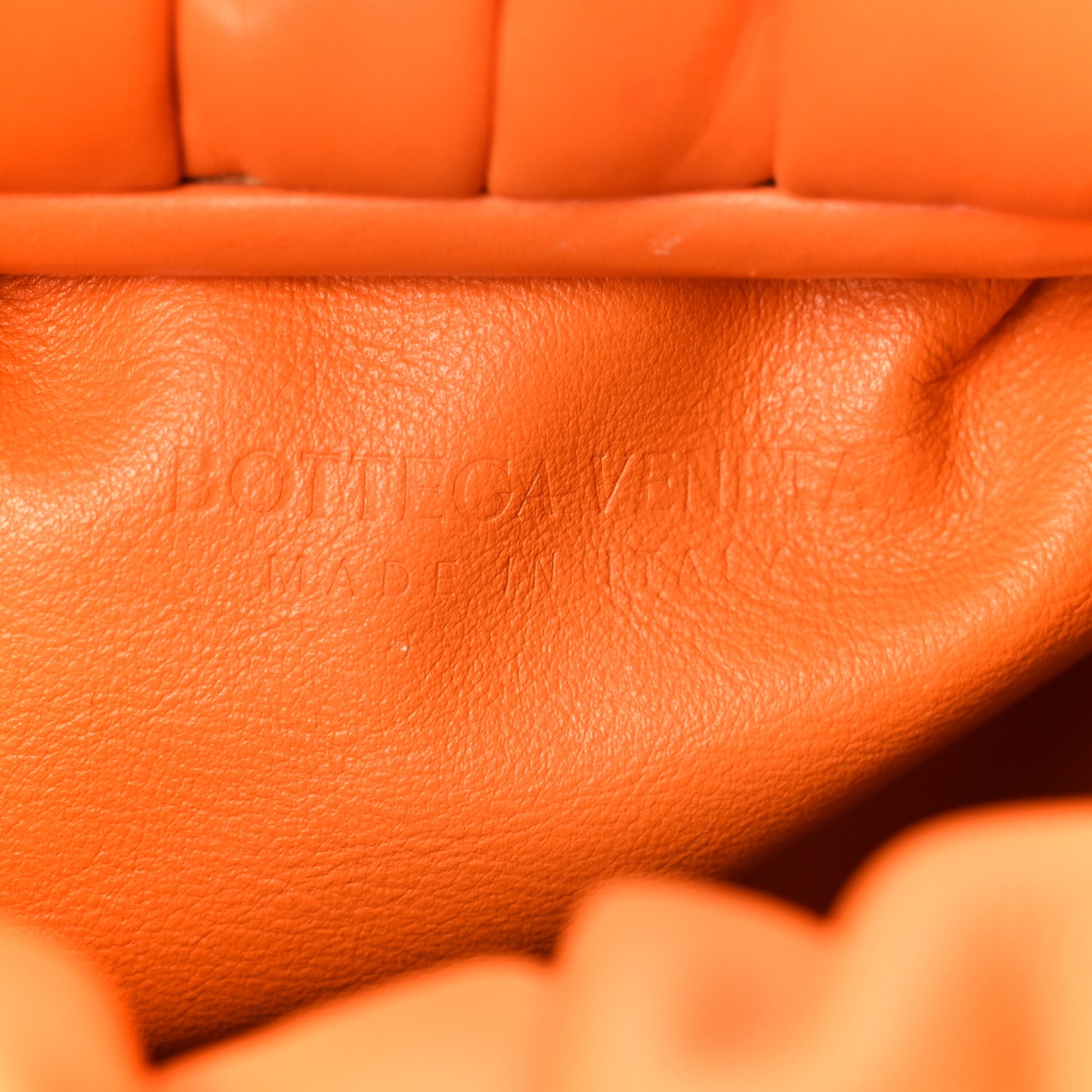 Bottega Veneta Smooth Butter Calfskin Small The Shoulder Pouch Light Orange 5 of 10