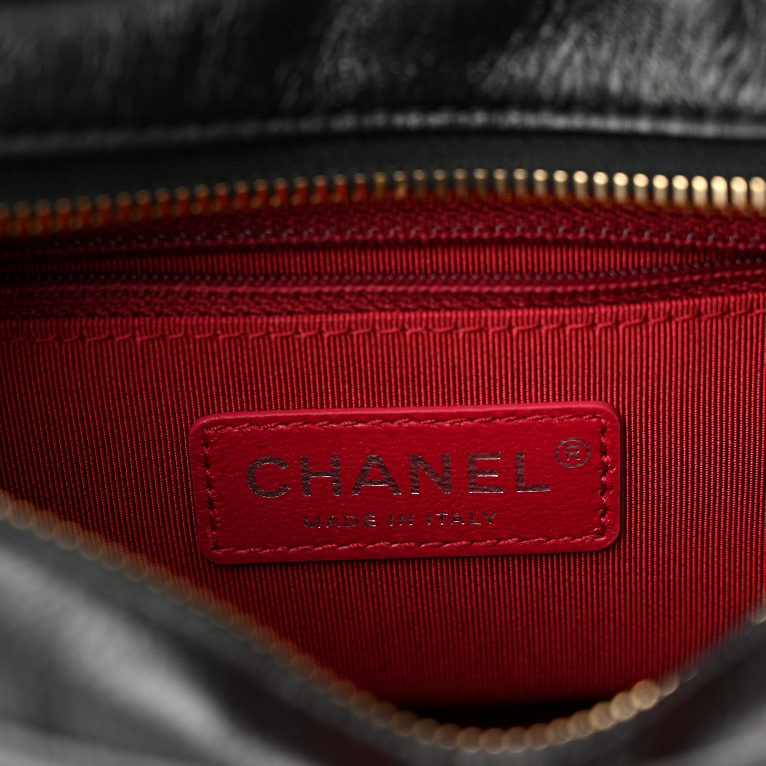 Chanel Aged Calfskin Quilted Small Gabrielle Hobo Black 6 of 11