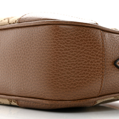 Gucci Monogram Mini Bree Messenger Bag Beige Tabacco 10 of 11