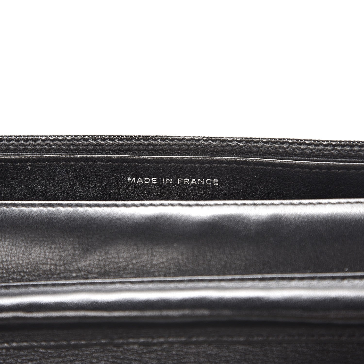 Chanel Caviar Timeless CC Wallet On Chain WOC Black 7 of 10