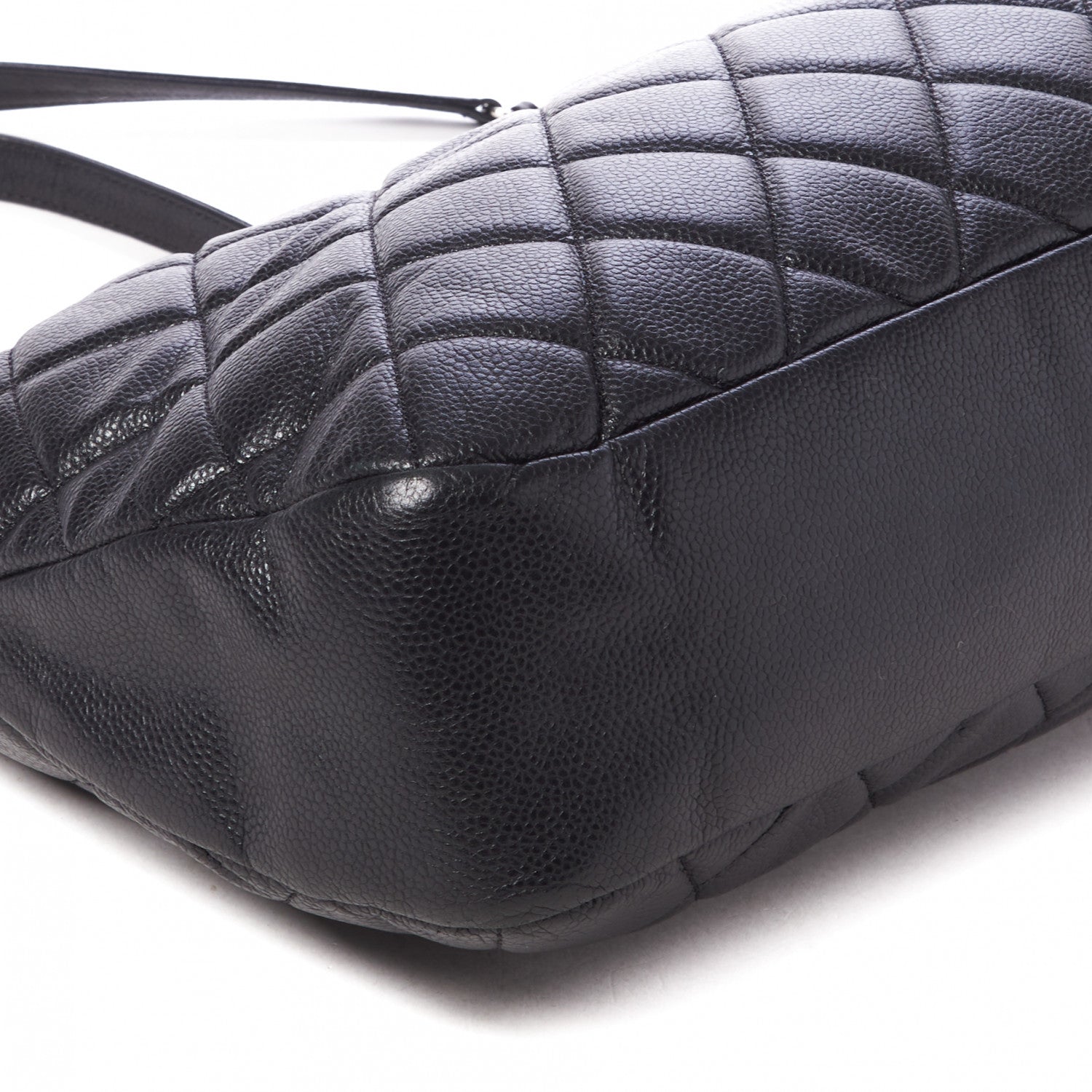 Chanel Caviar Quilted Timeless CC Soft Tote Black 5 of 10