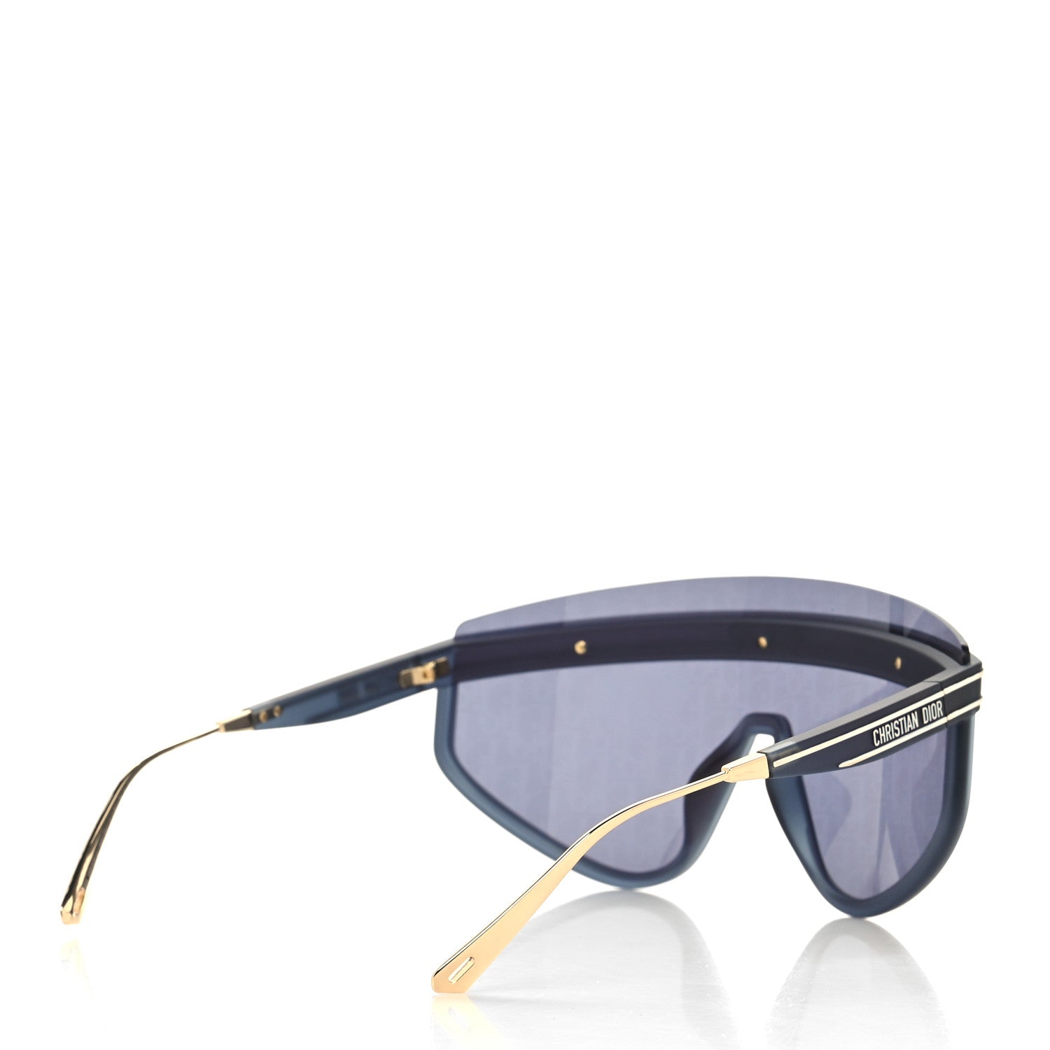 Christian Dior Mask DiorClub M2U Sunglasses Blue 4 of 10