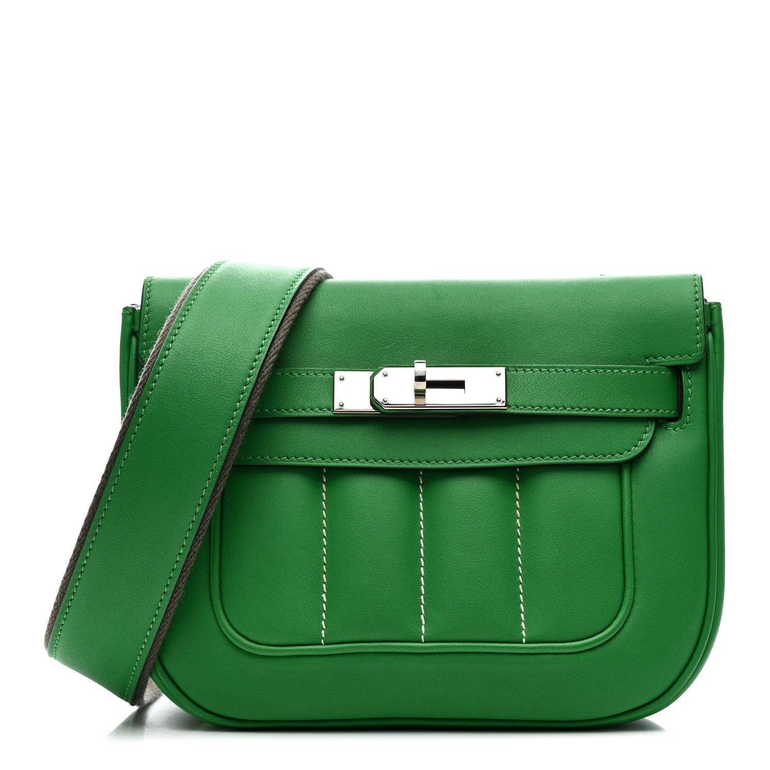 Hermes Veau Swift Mini Sac Berline Bamboo 2 of 19