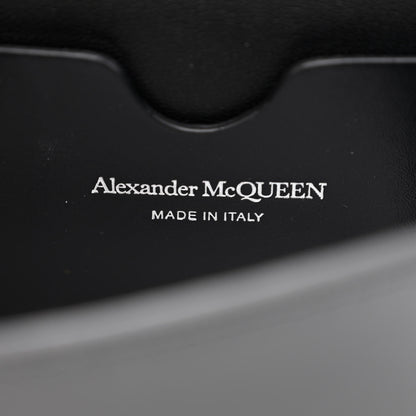 Alexander McQueen Calfskin Crystal Skull Mini Crossbody Bag Electric Blue 6 of 9