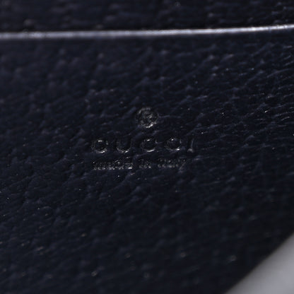 Gucci GG Supreme Monogram Textured Dollar Calfskin Mini Dionysus Chain Wallet Beige Blue 6 of 10
