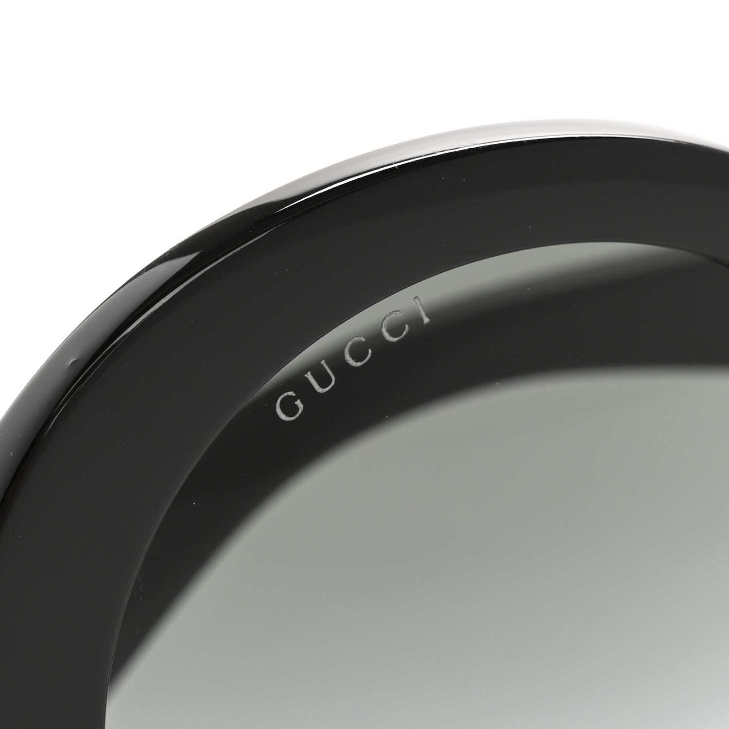 Gucci Acetate Round GG Sunglasses GG0319S Black 7 of 8