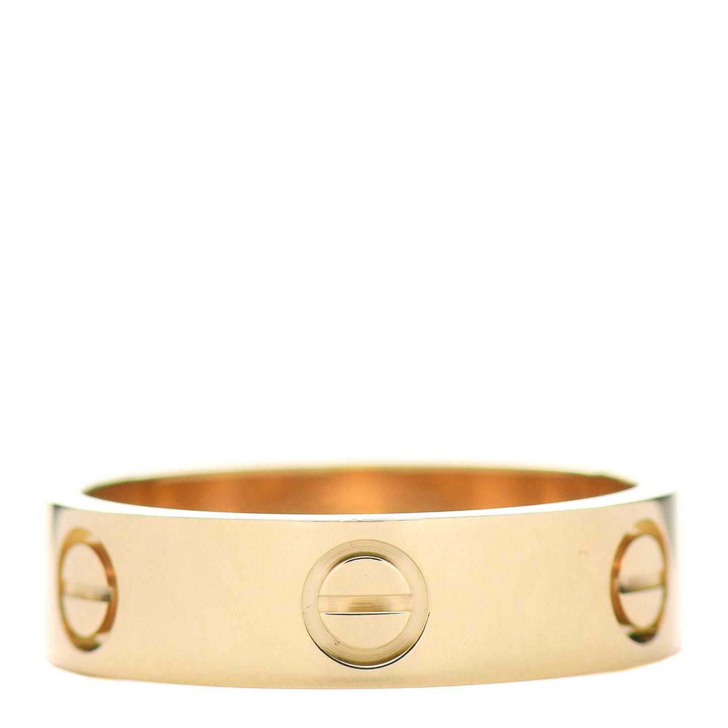 18K Yellow Gold 5.5mm LOVE Ring 57 8