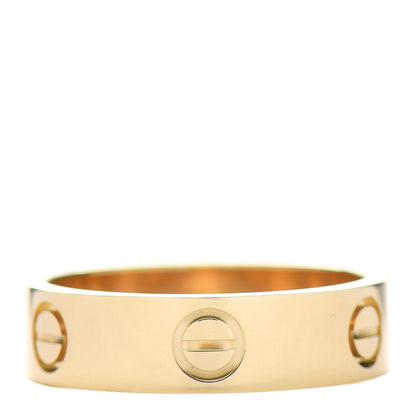 Cartier 18K Yellow Gold 5.5mm LOVE Ring 57 8 1 of 5