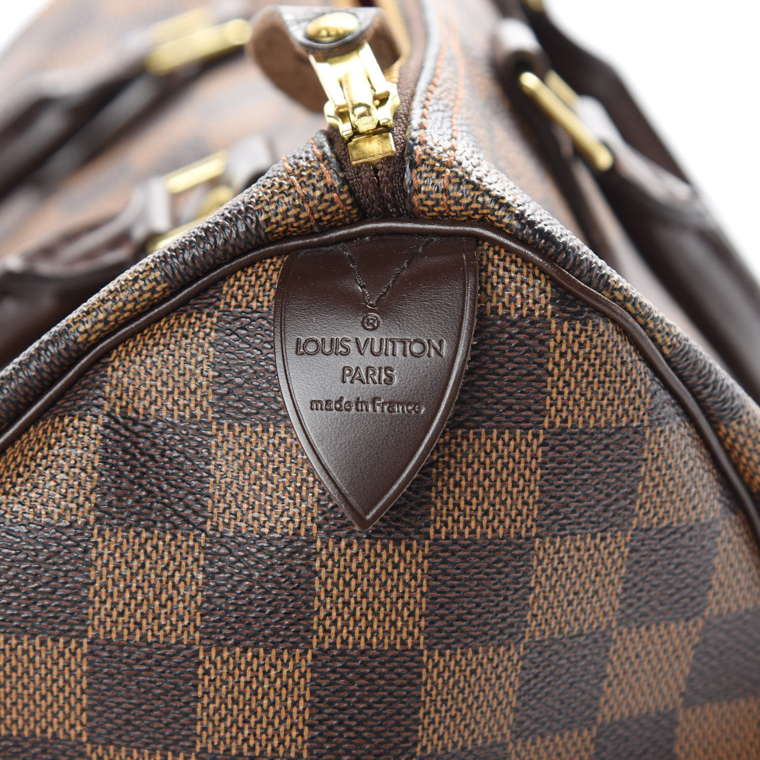 Louis Vuitton Damier Ebene Speedy 30 6 of 14