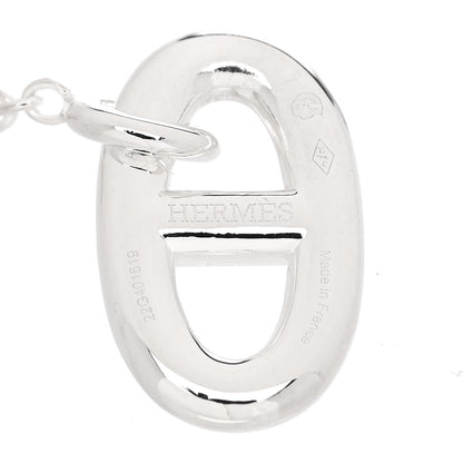 Hermes Sterling Silver Farandole Drop Earrings 4 of 5