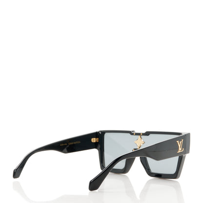 Louis Vuitton Acetate Swarovski Crystal Cyclone Sunglasses Z1578W Black 4 of 9