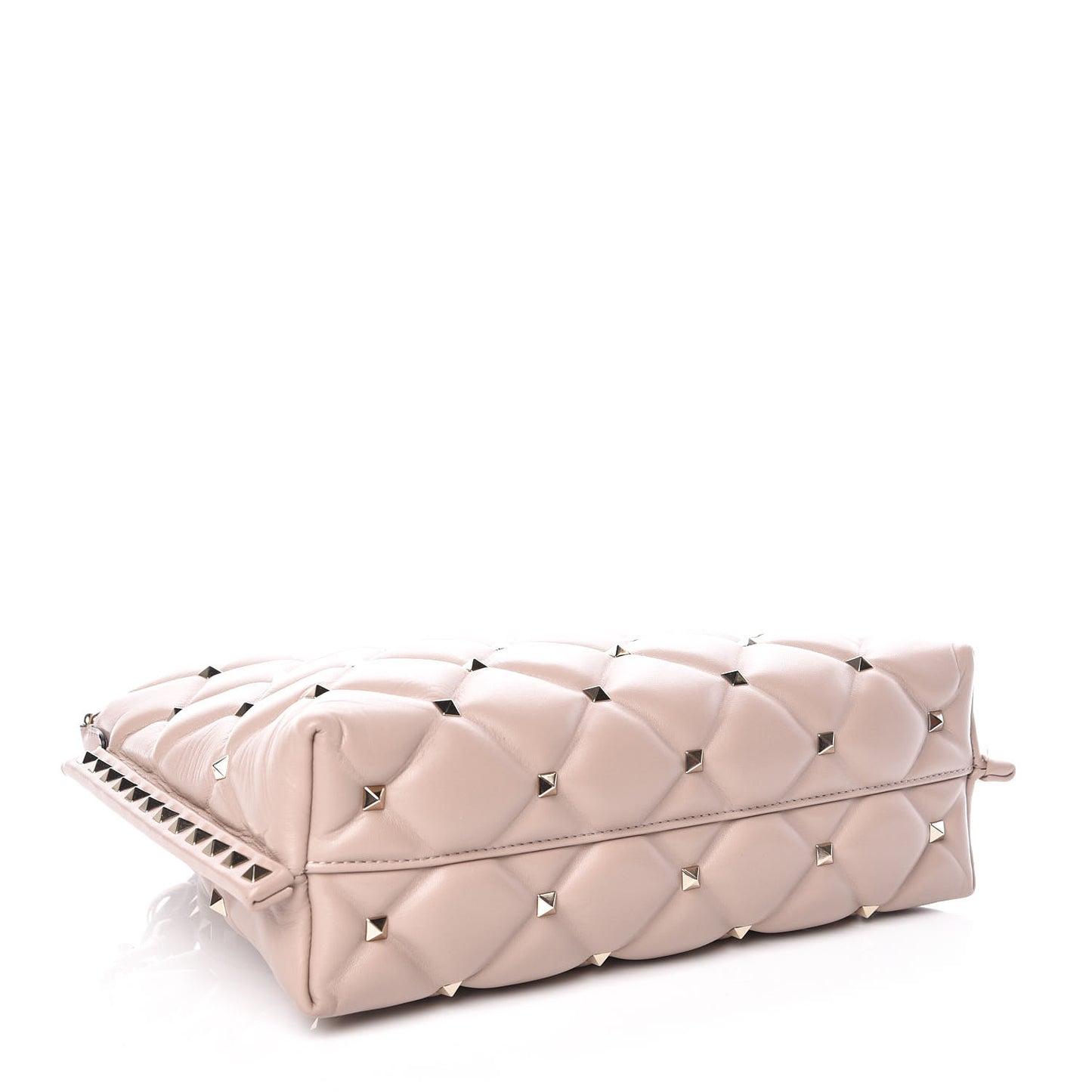 Nappa Candystud Shoulder Bag Poudre