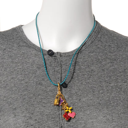 Louis Vuitton Sweet Monogram Pendant Necklace Multicolor 2 of 5