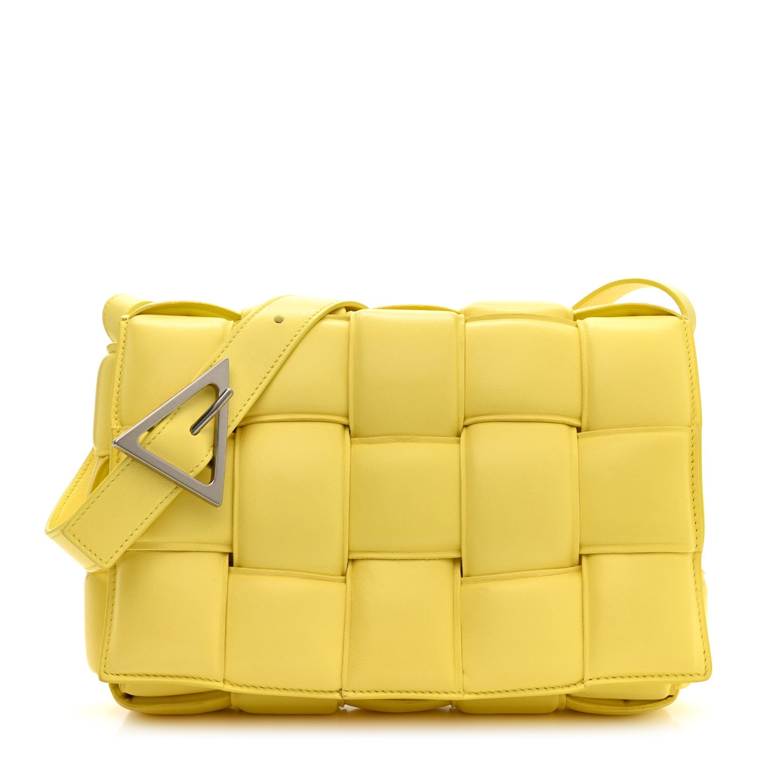 Bottega Veneta Nappa Maxi Intreccio Padded Cassette Crossbody Bag Sherbert 1 of 9