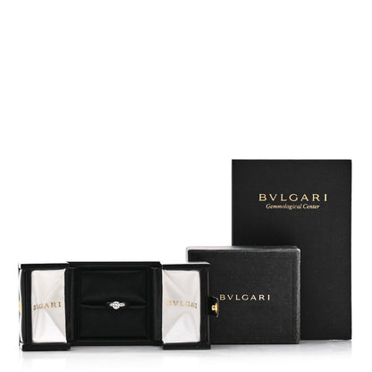 Bulgari Platinum Diamond .51ct Griffe Solitaire Engagement Ring 48 4.5 7 of 7