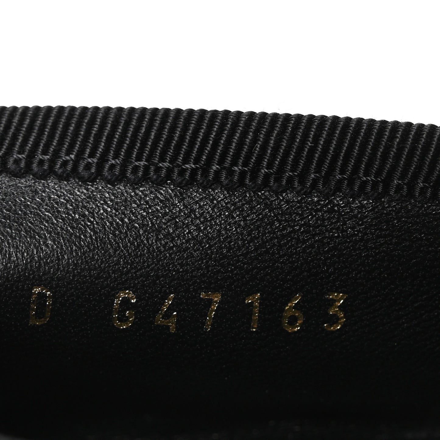 Lambskin Quilted CC Cambon Ballet Flats 39 Black White