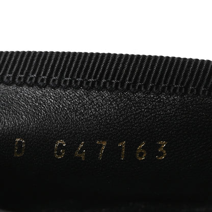 Chanel Lambskin Quilted CC Cambon Ballet Flats 39 Black White 9 of 9