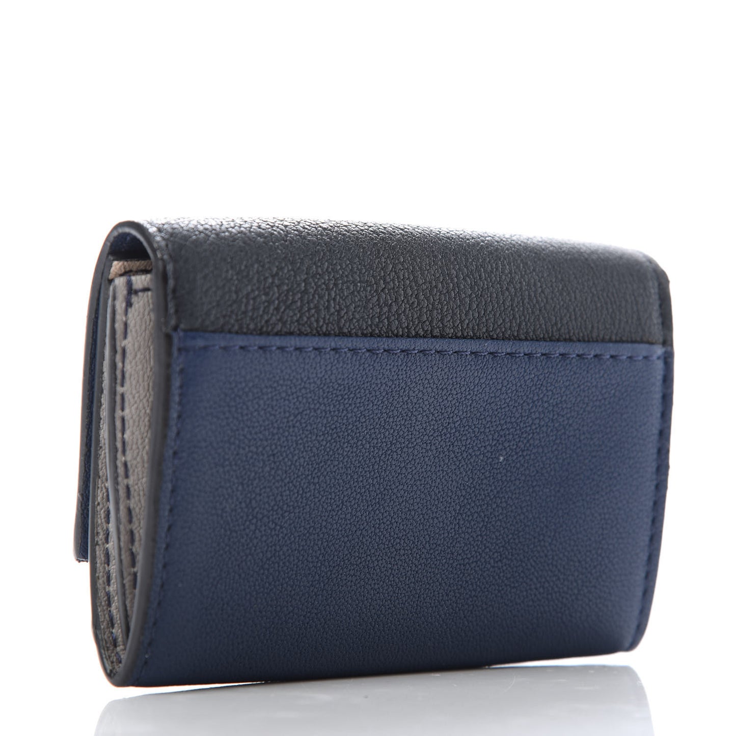 Sheepskin Bobbie Card Holder Black Bat