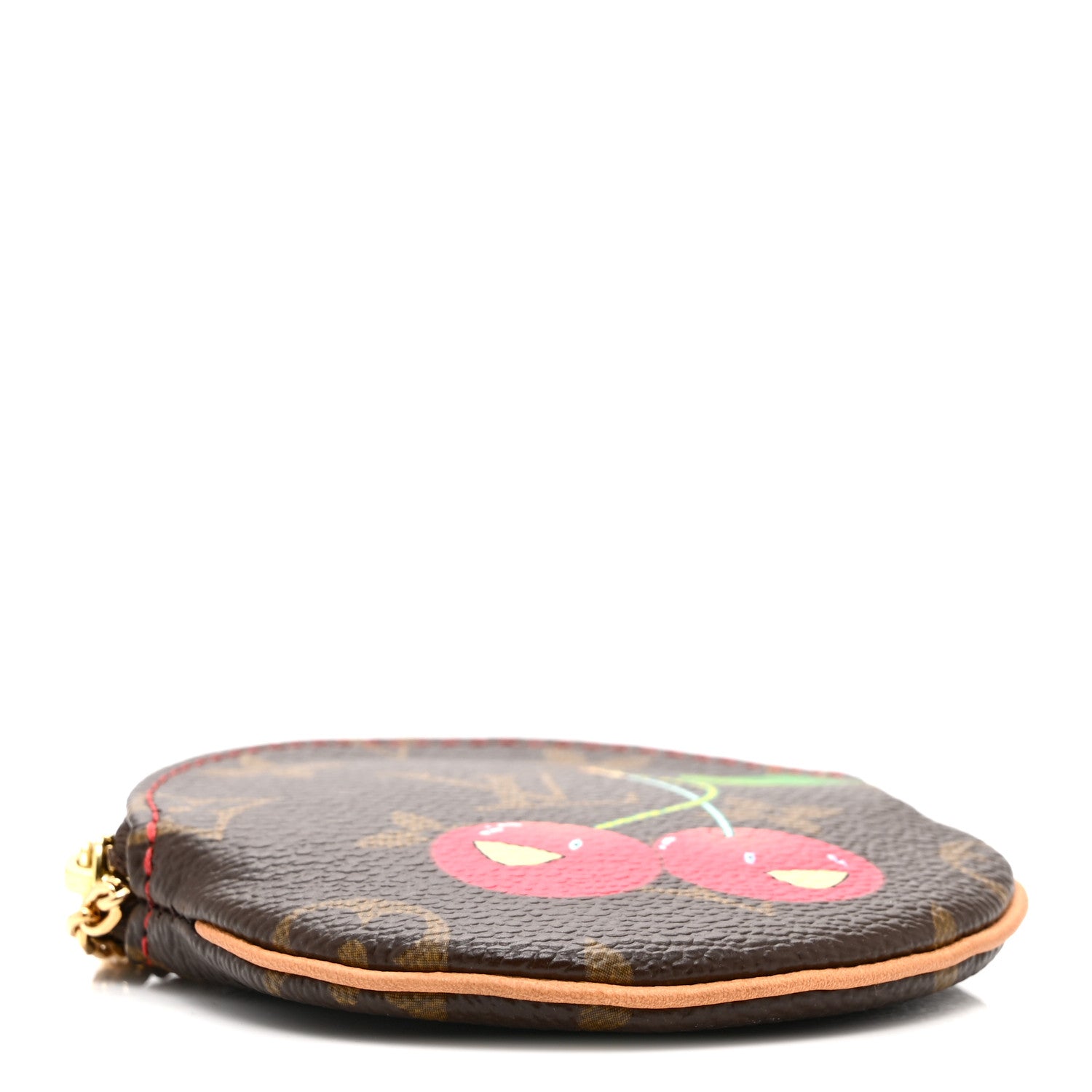 Louis Vuitton Monogram Cerises Round Coin Purse 4 of 7