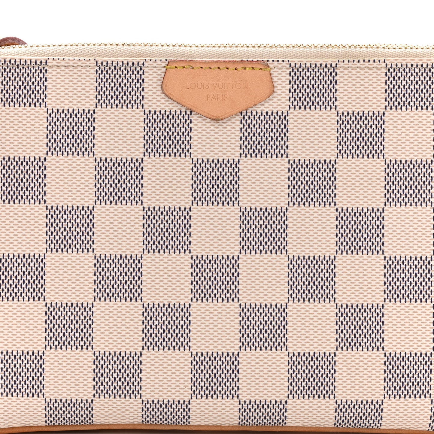 Damier Azur Double Zip Pochette