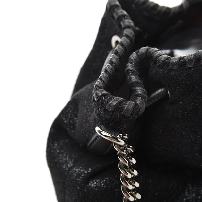 Stella McCartney Shaggy Deer Small Falabella Bucket Bag Black 12 of 12